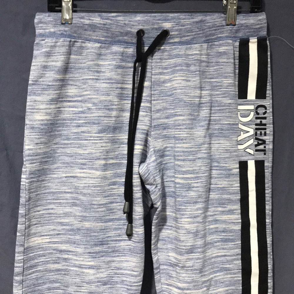 Nwot blue heather jogger pant